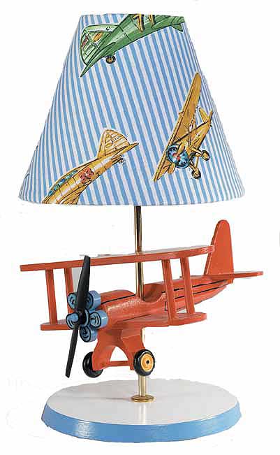 Airplane Lamp - Red Baron