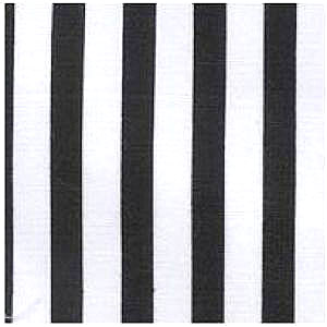 All Star Sports World Cup  Fabric by the Yard - Black and White Referee Stripe