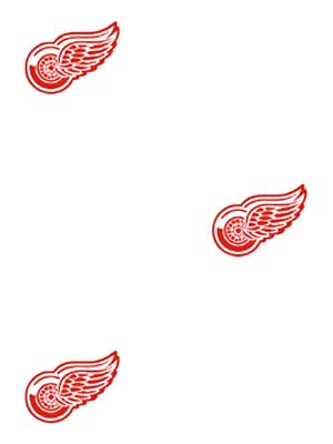 Detroit Red Wings Logo Wallpaper Double Roll