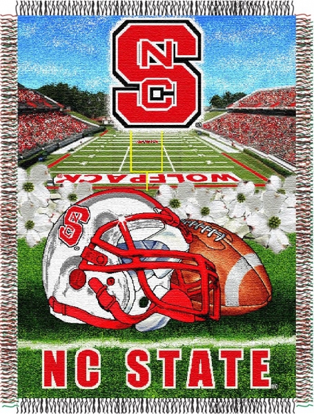 NC State Wolfpack "Welcome To Our Home" Double Sided Garden Flag - 12.5x18 Inches - View #4