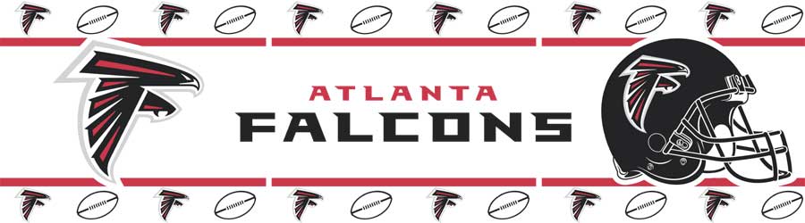 Atlanta Falcons Nfl Peel And Stick Wall Border