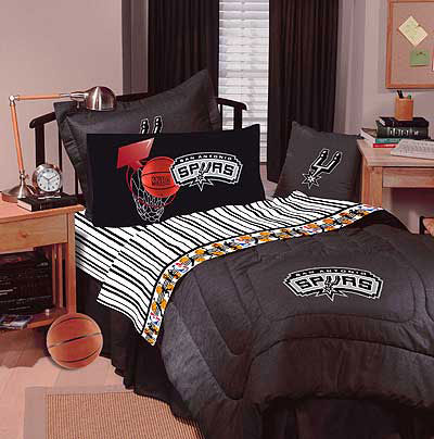 San Antonio Spurs Twin Sheet Set