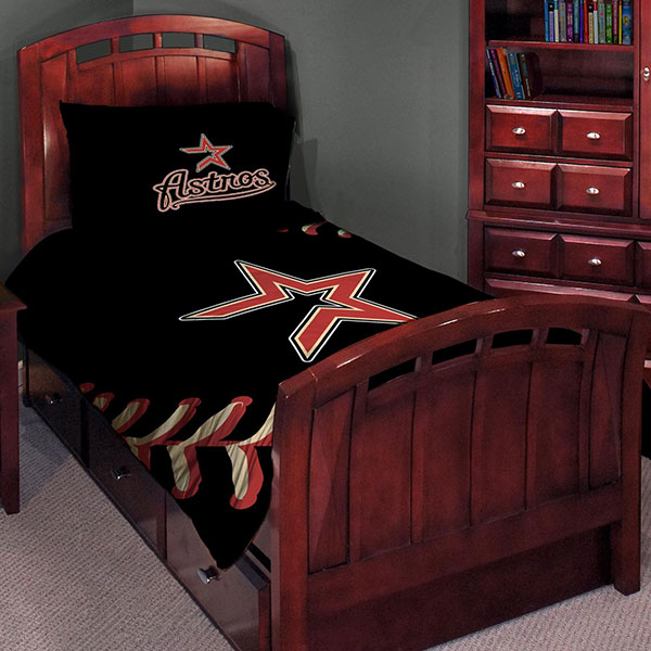 Houston Astros MLB Twin Comforter Set 63