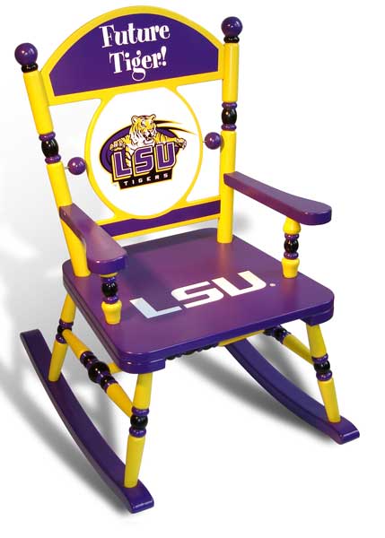 Louisiana State University Team Rocking Chair