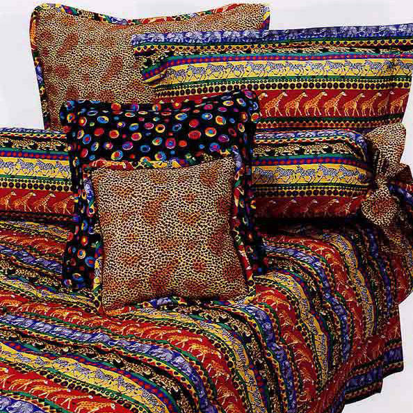 Serenghetti "Hugger" Comforter Animal Stripe