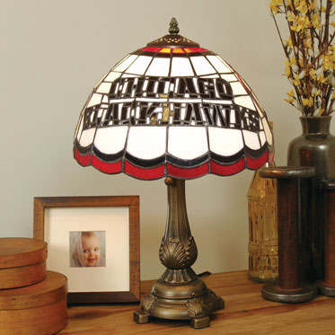 Chicago Blackhawks Nhl Stained Glass, Blackhawks Lamp Shade
