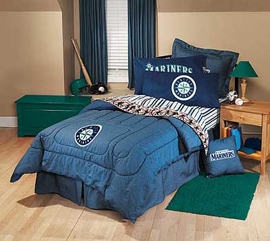 seattle mariners team denim full comforter sheet set miller sheet sets