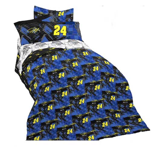 Jeff Gordon #24 Queen Comforter