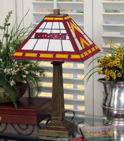redskins lamp