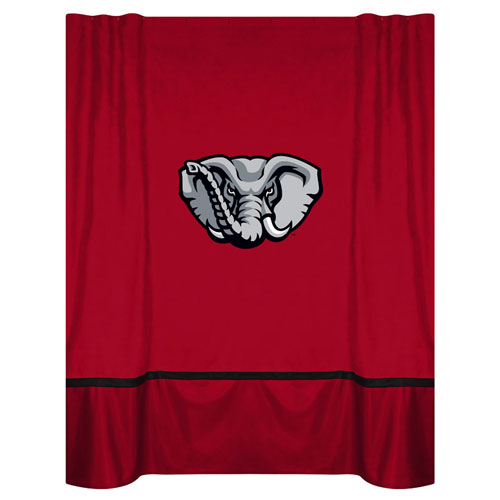 Alabama Crimson Tide Mvp Shower Curtain Alabama Crimson Tide Mvp Shower Curtain Zoom