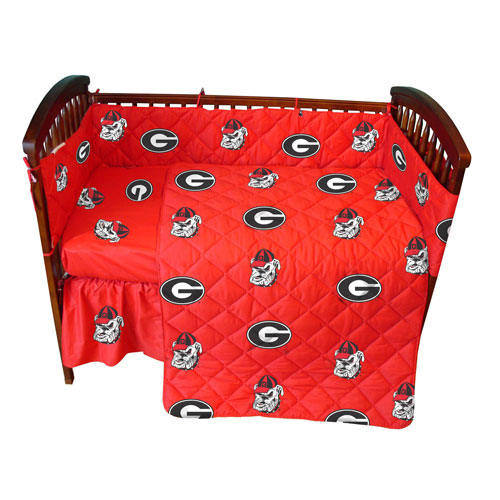 Bulldogs Crib Bed in a Bag Red