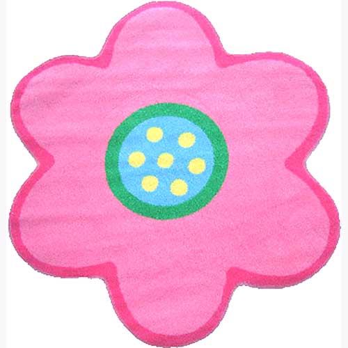 Posies Poppy Lite Pink Rug