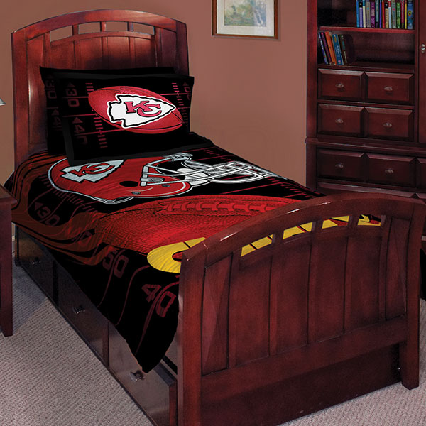 Kansas City Chiefs Nfl Twin Comforter, Kansas City Chiefs Twin Bedding