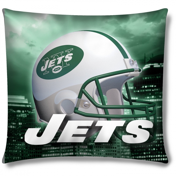 New York Jets NFL 18" PhotoReal Pillow