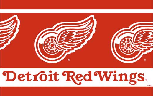Detroit Red Wings Wallpaper Border