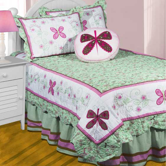 Katrina Twin Patch Quilt 4 piece set