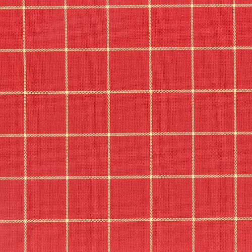 Hugger - Red / Gold Plaid