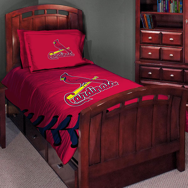 St Louis Cardinals Mlb Twin Comforter Set 63 X 86