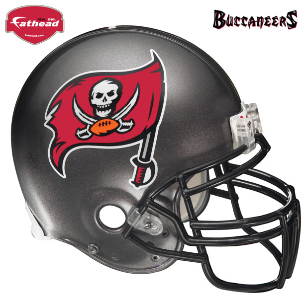 Tampa Bay Buccaneers Helmet Fathead NFL Wall Graphic