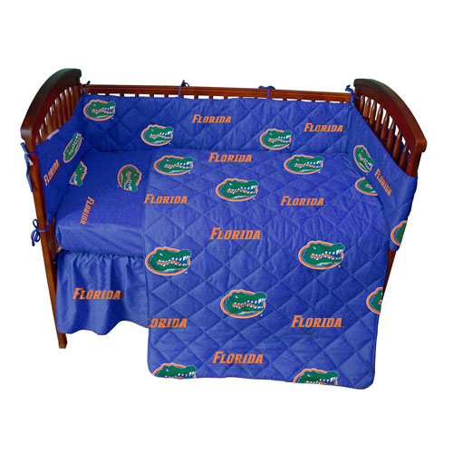 University of Florida Gators Crib Bed in a Bag Blue