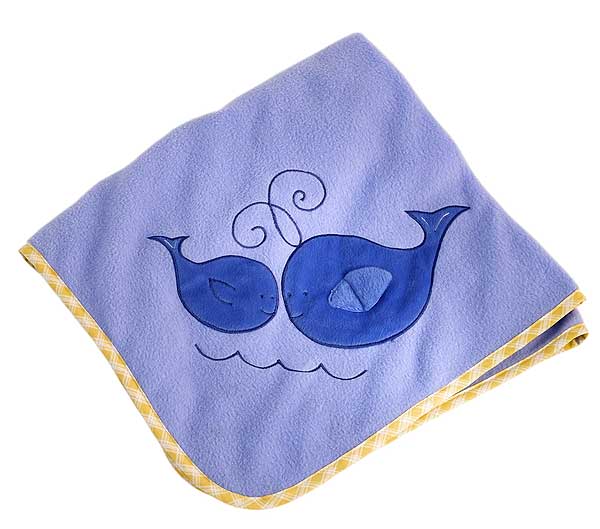 Whales Tales Fleece Blanket