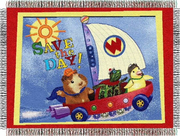 Wonder Pets Save The Day 48" x 60" Metallic Tapestry Throw