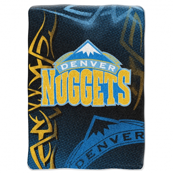 Denver Nuggets NBA "Tie Dye" 60" x 80" Super Plush Throw