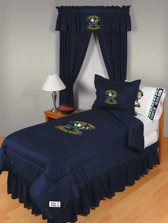 Notre Dame Fighting Irish Locker Room Comforter Sheet Set