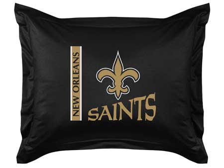 New Orleans Saints Locker Room Pillow Sham