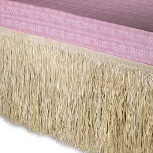 Grass Raffia Full Bedskirt