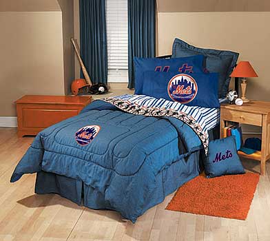 New York Mets Bedding Team Denim Twin Size Comforter