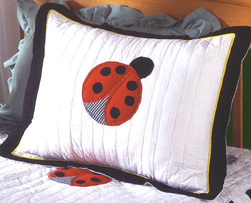 giant ladybug pillow