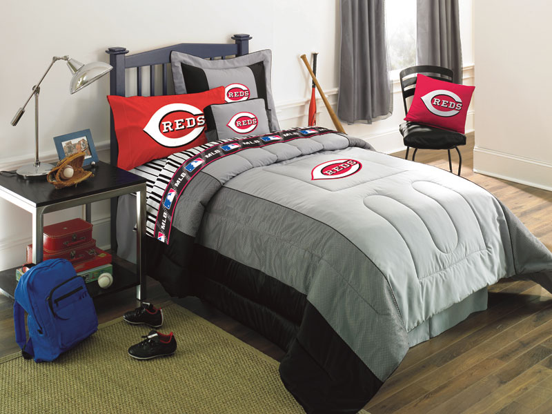 Cincinnati Reds Mlb Authentic Team, Boston Red Sox Queen Bed Set