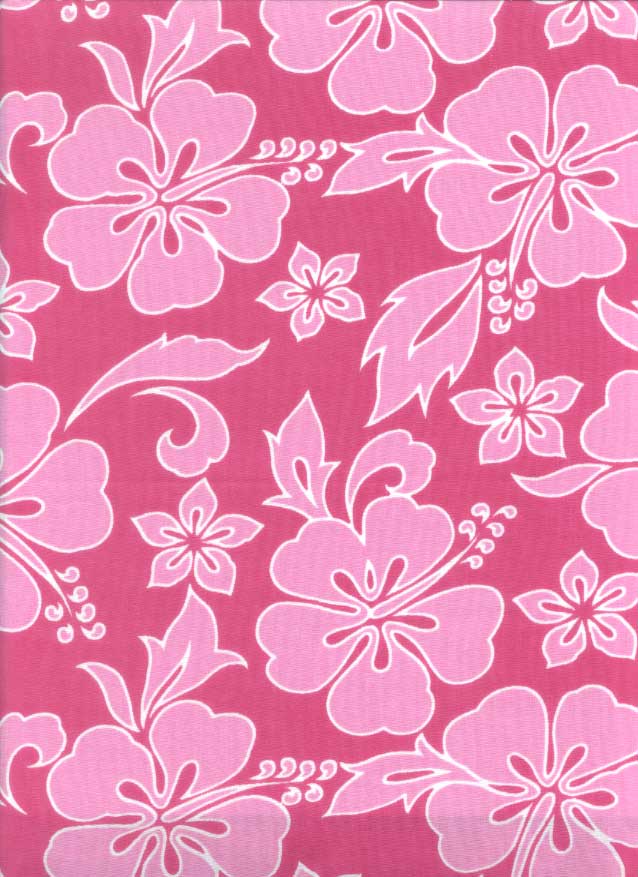 Sheet Set - Pink Hibiscus Print