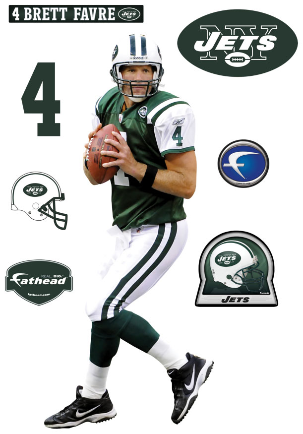 Brett Favre Football Fathead NFL Wall Graphic