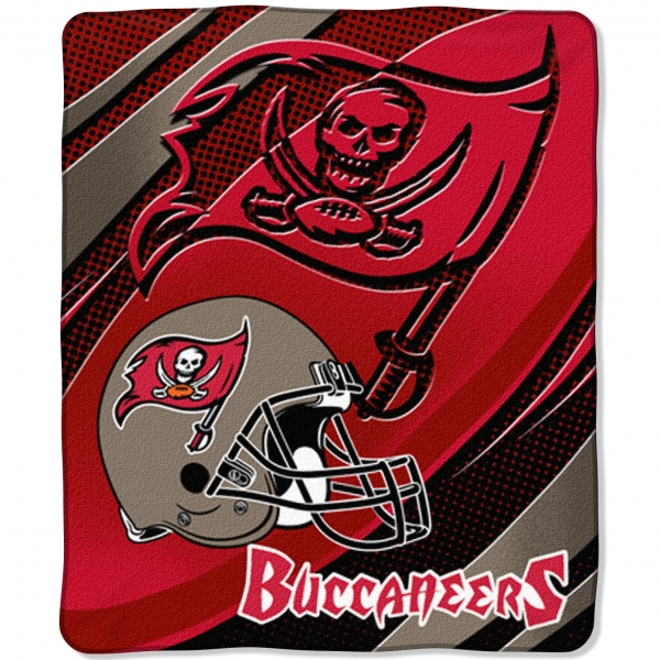 Tampa Bay Buccaneers NFL Micro Raschel Blanket 50" x 60"