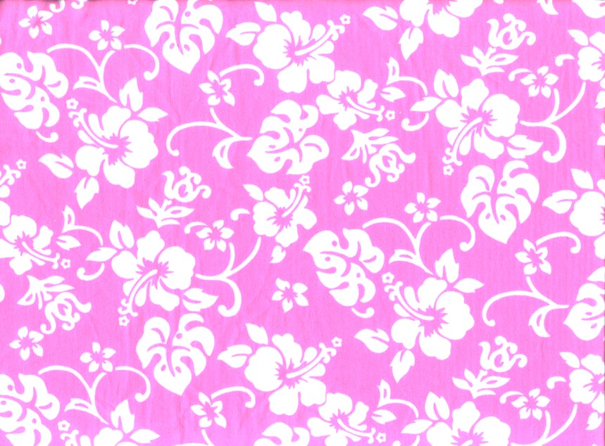 Light Pink Hibiscus FourPiece Crib Set