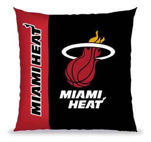 Miami Heat 27" Vertical Stitch Pillow