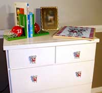University Of Alabama Crimson Tide Drawer Pulls
