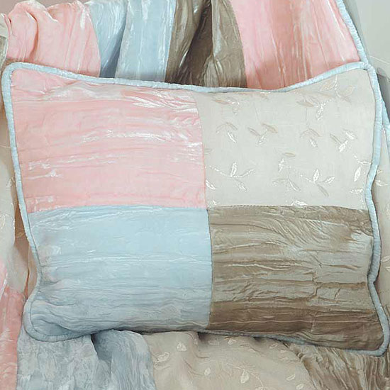 Chloe Crib Pillow - Patchwork