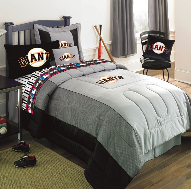 San Francisco Giants Twin Size Sheets Set