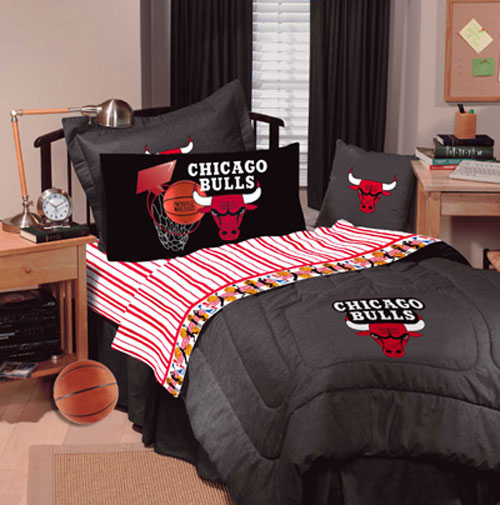 Chicago Bulls NBA Queen Sheet Set