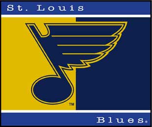 St. Louis Blues 60&quot; x 50&quot; All-Star Collection Blanket / Throw
