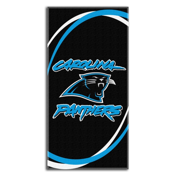 Carolina Panthers NFL 30" x 60" Terry Beach Towel