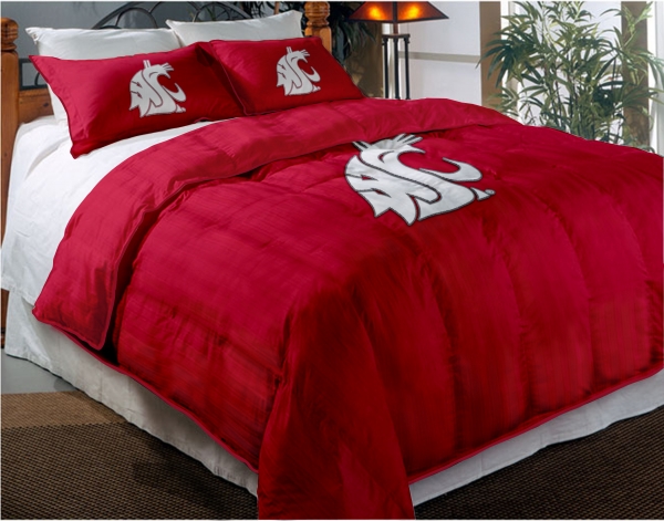 Washington State Cougars College Twin Chenille Embroidered