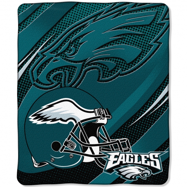 Philadelphia Eagles NFL Micro Raschel Blanket 50" x 60"