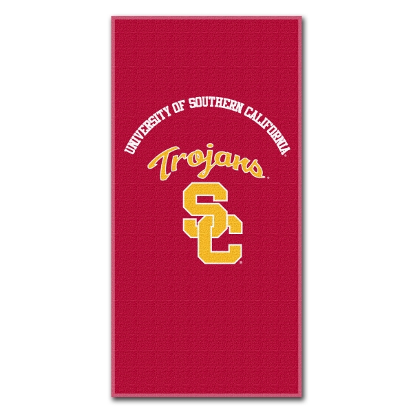 University Of Southern California Usc Trojans College 30 X 60 Terry Beach Towel
