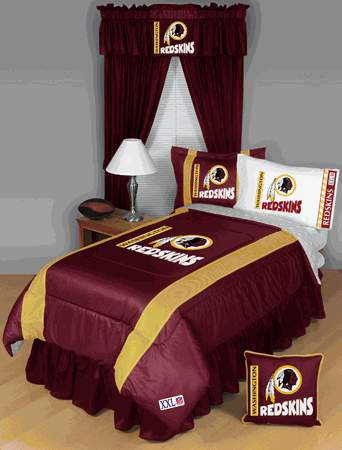 Washington Redskins Side Lines Comforter / Sheet Set