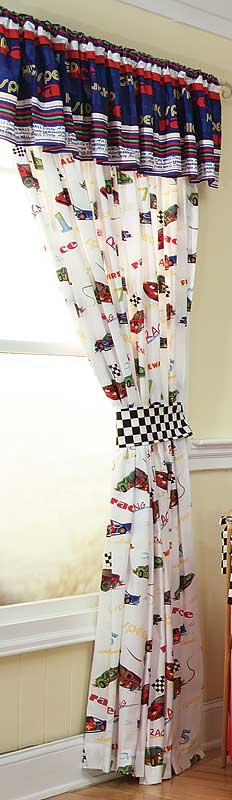 Fascar Curtain Panels - White Car
