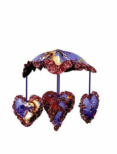 Calamity Musical Mobile with Heart Motif